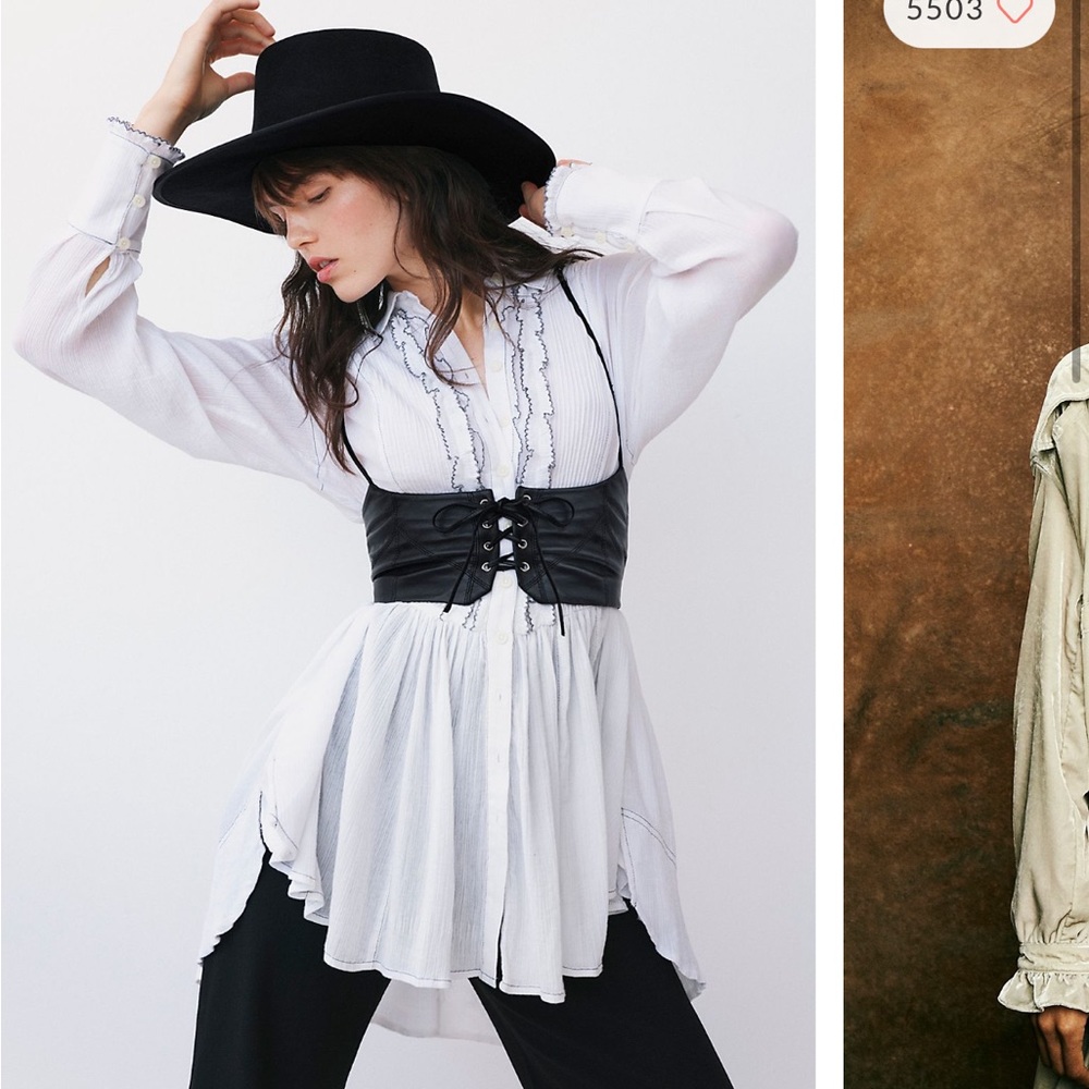 Free People Hastings Corset Belt